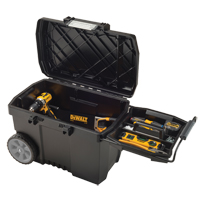 Contractor Chest, 15-19/32" W x 24-13/16" D x 16-1/2" H, Black Sidevic Inc.