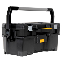Tote with Power Tool Case, 12-13/16" W x 24 D x 11-3/16" H, Black Sidevic Inc.
