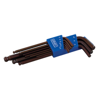 Long Arm Ball Hex Key Set, 9 Pcs., Metric Sidevic Inc.