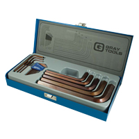 Hex Key Set, 15 Pcs., Metric Sidevic Inc.