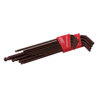 Extra Long Arm Ball Hex Key Set, 13 Pcs., Imperial Sidevic Inc.