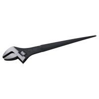 Structural Adjustable Wrench, 15" L, 1-3/4" Max Width, Black Oxide Sidevic Inc.