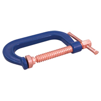 Serre-joint en C, Capacit&eacute; de 4" (102 mm), Profondeur de gorge de 3" (76 mm) Sidevic Inc.