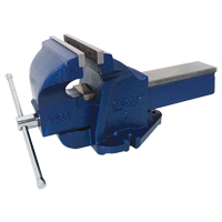 Ductile Iron Mechanics Bench Vise, 8" Jaw Width, 4" Throat Depth Sidevic Inc.