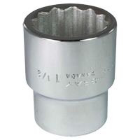 Socket, 1-1/2", 1" Drive, 12 Points Sidevic Inc.