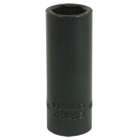 Socket, Impact, 1/2", 3/8" Drive, 6 Points, Deep Sidevic Inc.