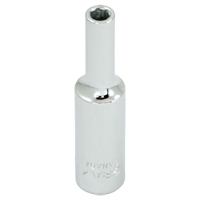 Socket, 4 mm, 1/4" Drive, 6 Points Sidevic Inc.