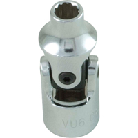 Douille cardan, 5/16", Prise 1/4", 12 pans Sidevic Inc.