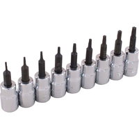 Socket Set, Torx&reg;, 3/8" Drive, 9 Pcs Sidevic Inc.
