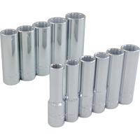 Jeu de douilles, 11 Mcx, Prise de 3/8", Profond Sidevic Inc.