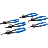 Convertible Retaining Ring Plier Set - Includes Plastic Case, 6 Pieces Sidevic Inc.