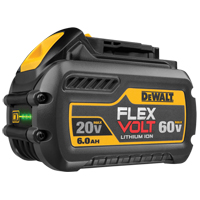 Bloc-piles FlexVolt, Lithium-ion, 60 V, 6 A Sidevic Inc.
