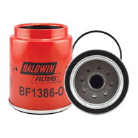 BF1386-O Filtre &agrave; carburant s&eacute;parateur d'eau &agrave; visser avec orifice ouvert pour cuve du carburateur Sidevic Inc.