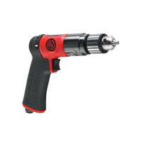 Perceuse pneumatique style pistolet CP9790C, 6,9 pi³/min, 1/4" NPT, 98,5 dBA, 3/8" mandrin, Avec cl&eacute; Sidevic Inc.