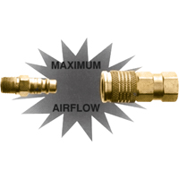 Abouts interchangeables Ultraflo, 1/4" Sidevic Inc.