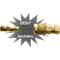 Abouts interchangeables Ultraflo, 1/4" Sidevic Inc.