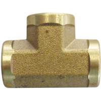 Raccord en T femelle, Laiton, 3/8" Sidevic Inc.