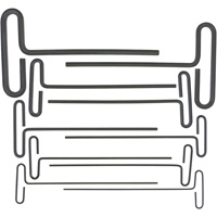 Loop T-Handle Hex Key Set, 10 Pcs., Imperial Sidevic Inc.