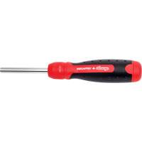 Ratcheting Tamperproof Screwdriver, 8-1/2" L, Cushion Grip Handle Sidevic Inc.