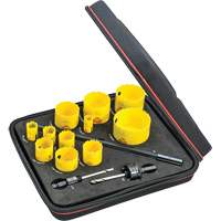 Industrial Hole Saw Kit, 14 Pieces Sidevic Inc.