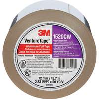Venture Tape Aluminum Foil Tape, 1.8 mils Thick, 72 mm (3") x 45.7 m (150') Sidevic Inc.