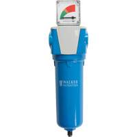 Coalescing Pre-Filter with Differential Gauge, Standard, 1-1/2" NPT, Automatic Drain, For Dust/Particles Sidevic Inc.