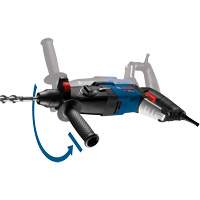 Marteau rotatif SDS-Plus Bulldog Xtreme Max, 8,5 A, 0-5100 Coups/min, 0-1300 Tr/min, 2,4 lb-pi. Sidevic Inc.