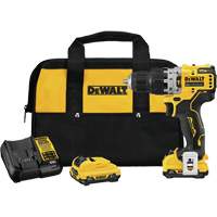 Ensemble de tournevis &agrave; percussion avec moteur sans balai Xtreme, 12 V, 3/8", 250 UWO, 0-1500 tr/min Sidevic Inc.