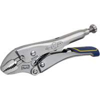 Fast Release Locking Pliers with Wire Cutter, 5" Length, Curved Jaw Sidevic Inc.