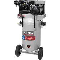 Air Compressor, Electric, 24 Gal. (29 US Gal), 150 PSI, 120/1/240/1 V Sidevic Inc.