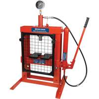 Presse hydraulique avec garde &agrave; grillage, Capacit&eacute; 10 tonnes Sidevic Inc.