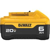 Bloc-piles Max XR Premium, Lithium-ion, 20 V, 6 Ah Sidevic Inc.
