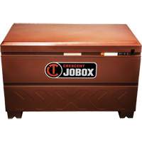 Site-Vault Chest, 30" x 20" x 19-3/4", Steel, Orange Sidevic Inc.