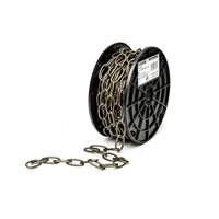 Chaîne d&eacute;corative, Acier au carbone, #10 x 40' (12,2 m) l, Charge d'utilisation 35 lb (0,0175 tonne) Sidevic Inc.
