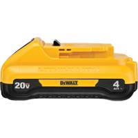 Bloc-pile compact MAX*, Lithium-ion, 20 V, 4 Ah Sidevic Inc.