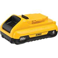 Bloc-pile compact MAX*, Lithium-ion, 20 V, 4 Ah Sidevic Inc.