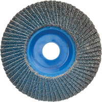 BlueFire R884P Coarse Grit Flap Disc, 5" x 7/8", Type 27, 60 Grit, Zirconia Alumina Sidevic Inc.