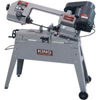 Metal Cutting Band Saw, Horizontal/Vertical, 5" Round and 4-1/2" x 6" Rectangular Cutting Capacity Sidevic Inc.