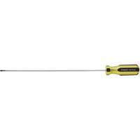 Tournevis d'&eacute;b&eacute;nisterie tr&egrave;s l&eacute;ger 100 PLUS, Tige de 1/8", Ronde, 6-5/8" lo, Prise en Plastique Sidevic Inc.