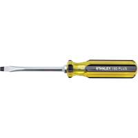 Tournevis pour &eacute;crous &agrave; fente 100 PLUS, Tige de 1/4", Carr&eacute;e, 8-3/16" lo, Prise en Plastique Sidevic Inc.