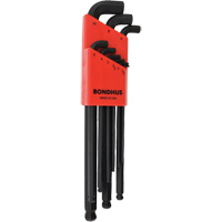Stubby Ball End Hex Key Set, 9 Pcs., Metric Sidevic Inc.