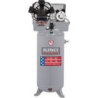 High Output Air Compressor, 50 Gal. (60 US Gal) Sidevic Inc.
