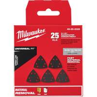 Ensemble de papiers abrasifs triangulaires 3-1/2" Open-Lok Sidevic Inc.