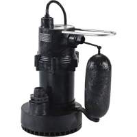 5.5 Series Sump Pump, 35 GPM, 115 V, 3.5 A, 1/4 HP Sidevic Inc.