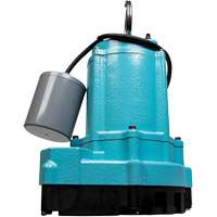 9EC Series Effluent Pump, 70 GPM, 115 V, 7.5 A, 4/10 HP Sidevic Inc.