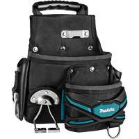 TH3 Roofer & General-Purpose Pouch, Multiple Tool Holder, Leather/Polyester/Polypropylene, 2 Pockets Sidevic Inc.