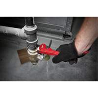 Pipe Wrench, 1" Jaw Capacity, 8" Long, Powder Coated Finish Sidevic Inc.