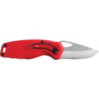 Compact Folding Knife, 2-1/2" Blade, Stainless Steel Blade, Metal Handle Sidevic Inc.
