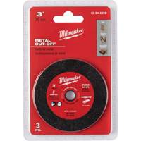 Meule de tronçonnage des m&eacute;taux, 3" x 0,04", Arbre 3/8" Sidevic Inc.