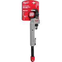 Cheater Adaptable Pipe Wrench, 2-1/2" Jaw Capacity, 18"/11"/24" Long Sidevic Inc.